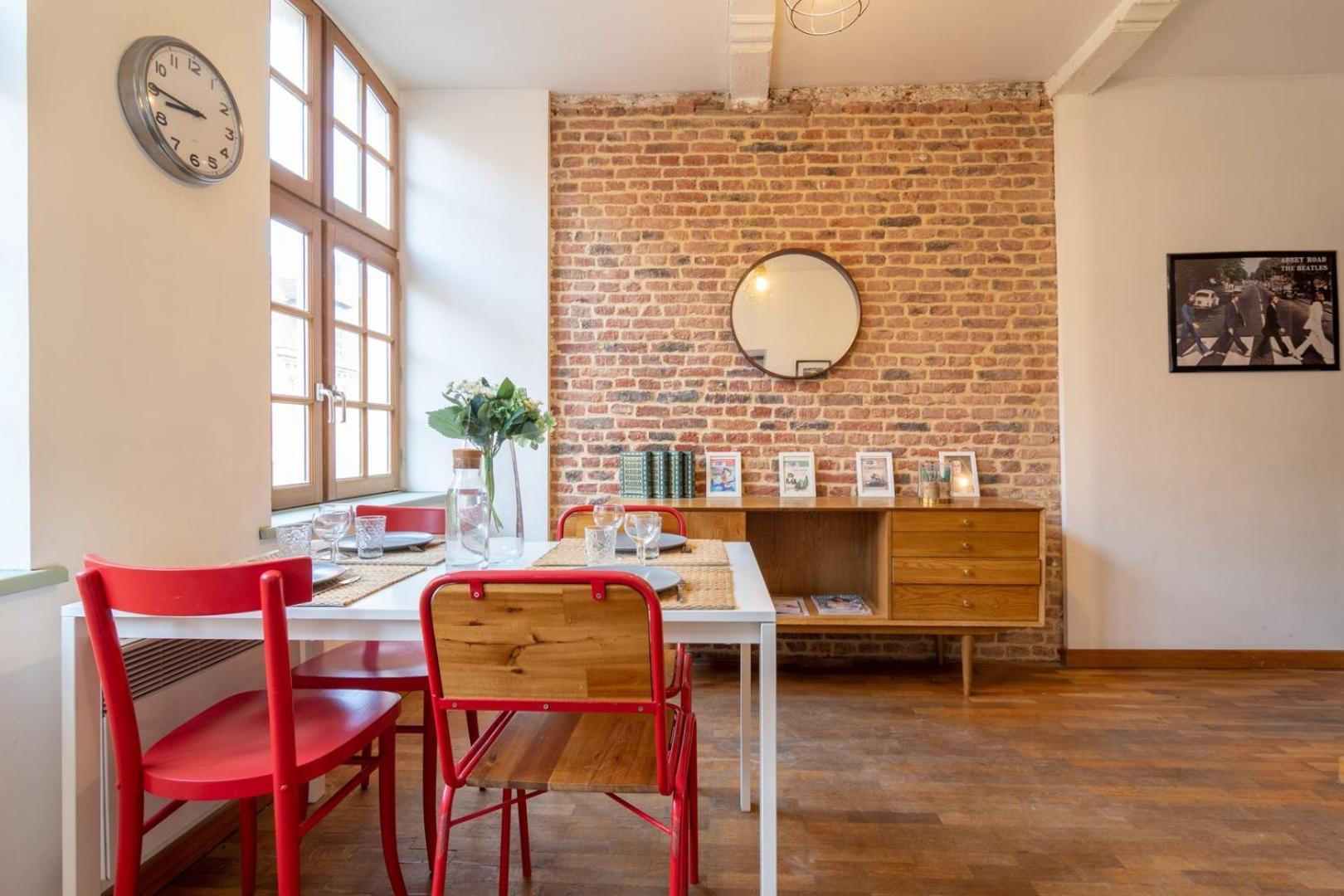 Ferienwohnung Vieux Lille On Rue De La Monnaie! Exterior foto